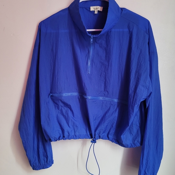 love J Jackets & Blazers - Love J blue windbreaker
